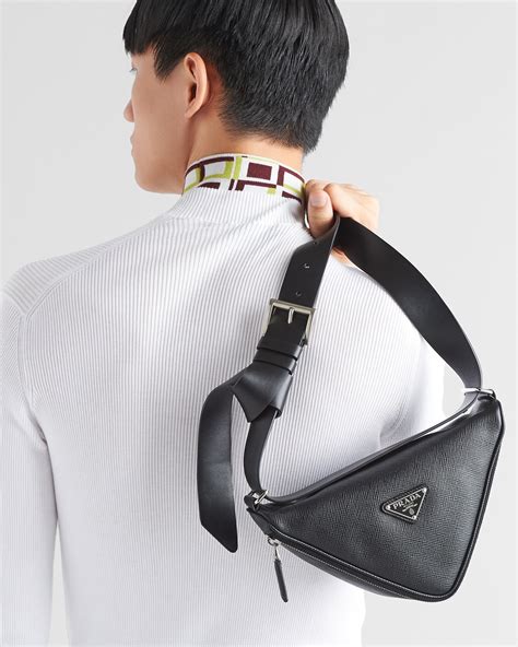 prada elektra leather belt bag|Black Saffiano Leather Belt Bag .